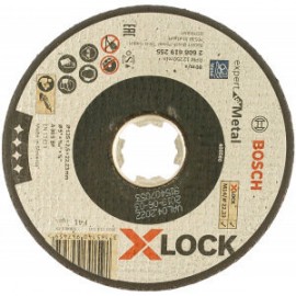 Bosch 2608619255 Диск отрезной Expert for Metal X-LOCK (125x2.5x22.23 мм; прямой)