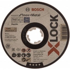 Bosch 2608619264 Отрезной диск по металлу X-LOCK (125x1x22.2 мм)