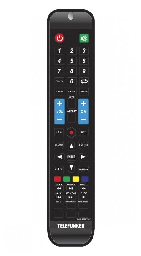 Telefunken Телевизор LED TF-LED32S77T2 (черный)