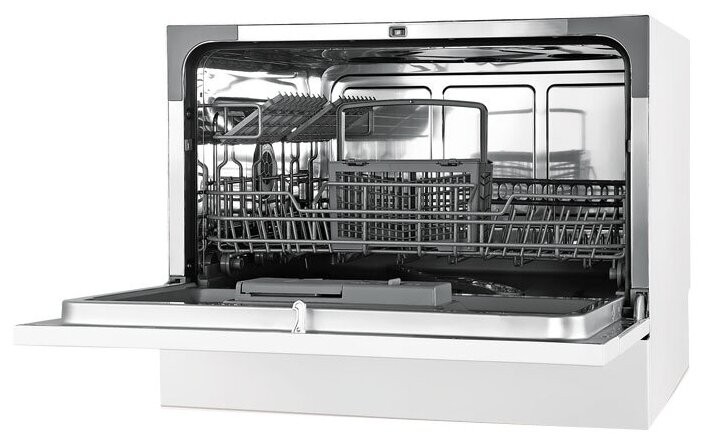 BBK Компактная посудомоечная машина 55-DW012D, белый