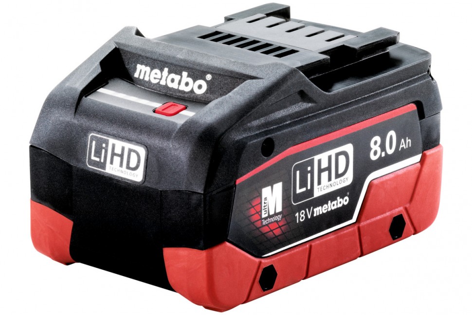 Аккумулятор LiHD 18 В, 8.0 А*ч Metabo 625369000