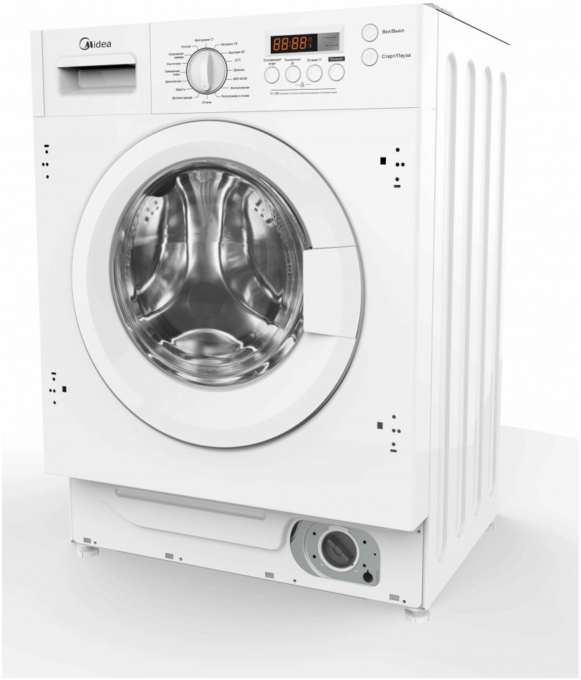 Midea Встраиваемая стиральная машина MFGLW80B/W