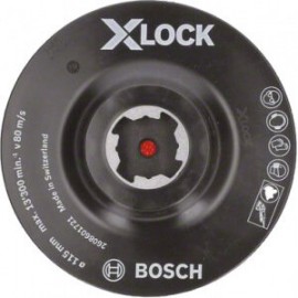 Bosch 2608601721 Тарелка опорная X-LOCK на липучке 115 мм