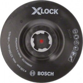 Bosch 2608601722 Тарелка опорная X-LOCK на липучке 125 мм