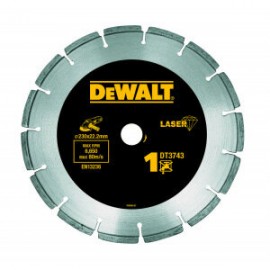 Диск алмазный для УШМ универсальный (230х22,2 мм) DeWALT DT 3743