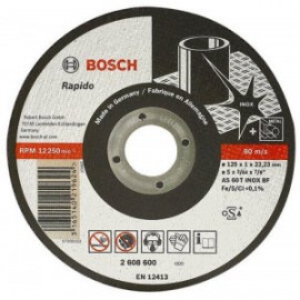 Bosch 2608600093 Диск отрезной по нержавеющей стали 115х22,2 мм