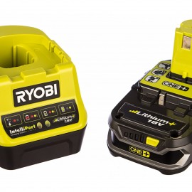Набор Ryobi ONE+ RC18120-115 5133003357 аккумулятор (18 В; 1.5 А*ч; Li-Ion) и зарядное устройство RC18120
