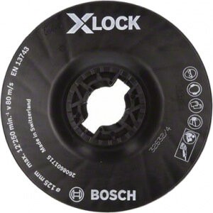 Bosch 2608601715 Тарелка опорная средняя X-LOCK с зажимом (125 мм)