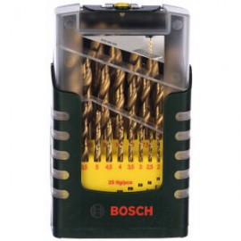 Bosch 2607017154 Набор сверл по металлу HSS-TiN (1-13 мм; 25 шт.)