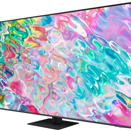 Samsung 55" Телевизор QE55Q70BAU 2022 QLED, HDR RU, черный