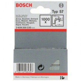 Bosch 2609200230 Скоба (T57; набор 1000 шт; 8 мм) для степлера