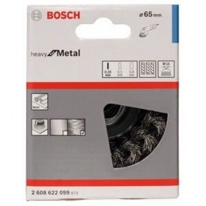 Bosch 2608622099 Щетка чашечная (65 мм; М14) стальная витая