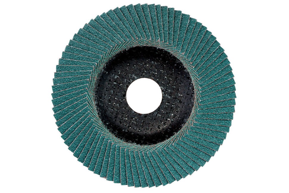 Круг шлифовальный ламельный Novoflex (125х22.23 мм, Р120) Metabo 623198000