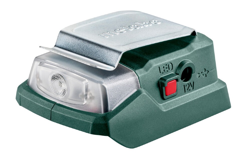 Адаптер питания+фонарь PowerMaxx PA 12 LED-USB Metabo 600298000