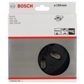 Bosch 2608601052 Тарелка шлифовальная средней жесткости для эксцентриковых шлифмашин РЕХ 150 мм