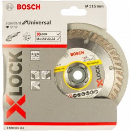 Bosch 2608615165 Диск алмазный Standard for Universal X-LOCK (115х22.2 мм)