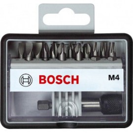 Bosch 2607002566 Набор бит (12 шт) Robust Line M4 XH