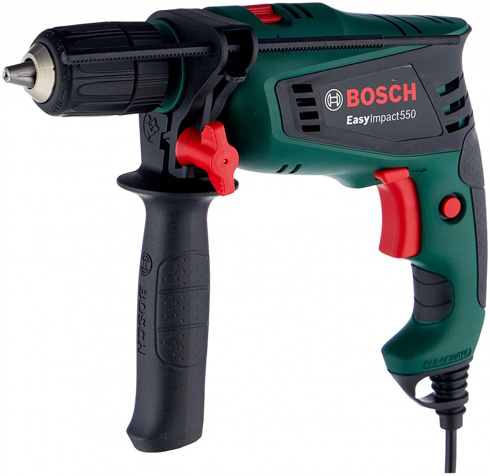 Bosch 0603130020 Дрель ударная EasyImpact 550 Case 550 Вт