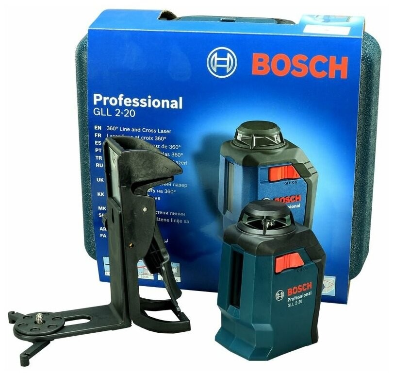 Bosch 0601063J00 Лазерный уровень GLL 2-20 Professional + BM 3