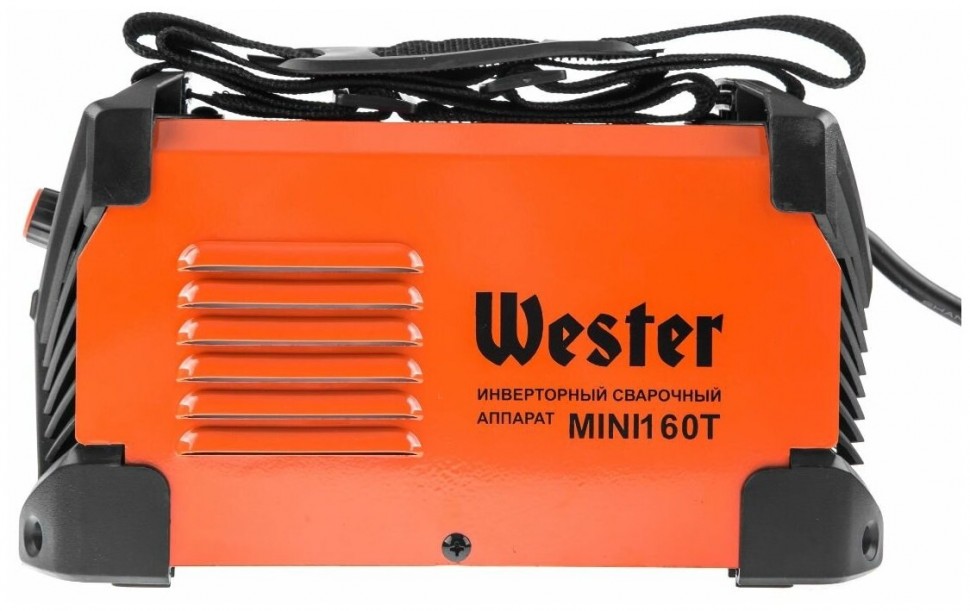 Сварочный инвертор WESTER MINI 160Т 30-160A 155В ПВ60 1.6-4.0мм 510211
