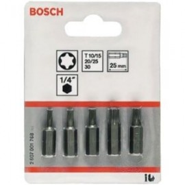 Bosch 2607001768 Набор бит (25 мм; 5 шт) TORX XH SET