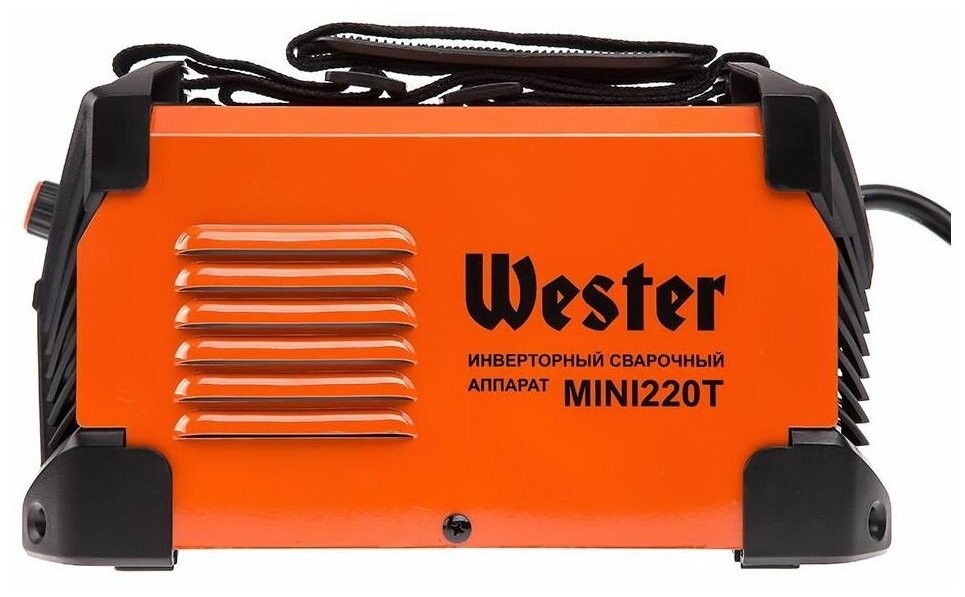 Сварочный инвертор WESTER MINI 220T 30-220A 155В ПВ60% 1.6-5.0мм 439133