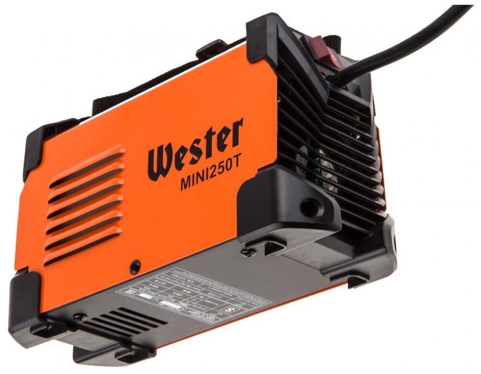 Сварочный инвертор WESTER MINI 250T 30-250A 155В ПВ60 1.6-5.0мм 537782