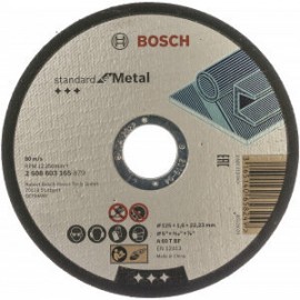 Bosch 2608603165 Круг отрезной по металлу Standard (125x1.6х22.2 мм)