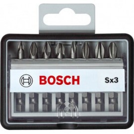 Bosch 2607002558 Набор бит (8 шт) Robust Line Sx3 XH