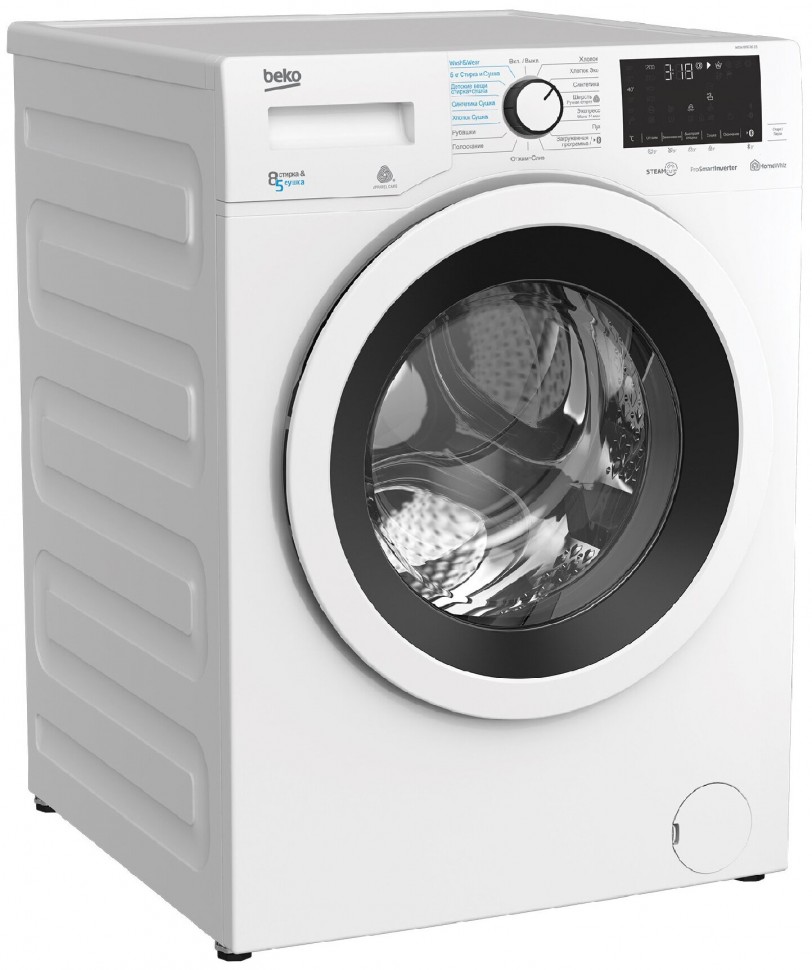 Beko Стиральная машина с сушкой WDW 85636 B3, белый