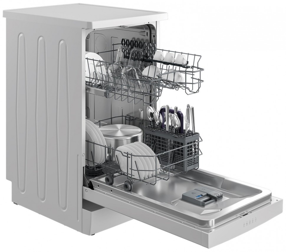 Beko Компактная посудомоечная машина BDFS15021W, белый