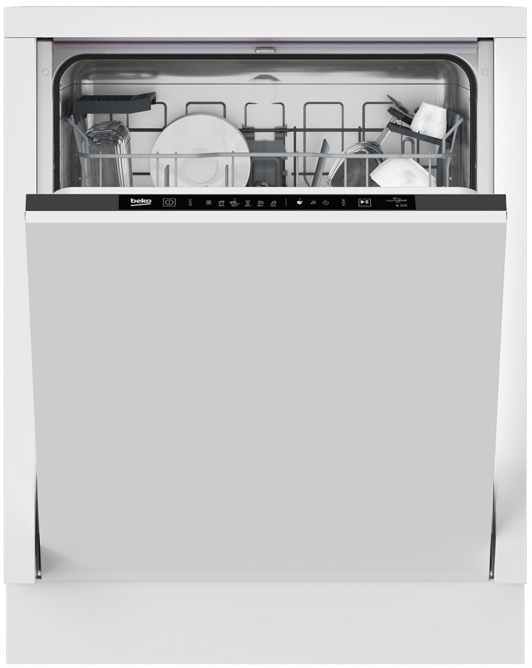 Beko Встраиваемая посудомоечная машина BDIN16420, белый