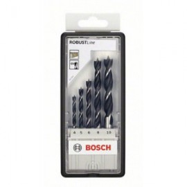 Bosch 2607010527 Набор сверл Robust Line (5 шт; 4-10 мм) по дереву