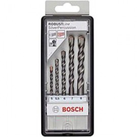 Bosch 2607010526 Набор сверл Robust Line 5 шт. SILVER PERCUSSION