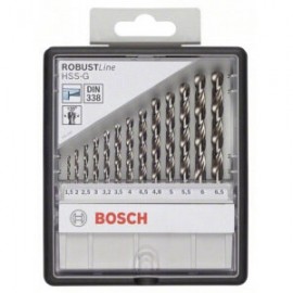 Bosch 2607010538 Набор сверл Robust Line по металлу 13 шт. (1,5-6,5 мм; HSS-G)