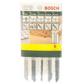 Bosch 2607019459 Набор пилок для лобзика 8 шт.
